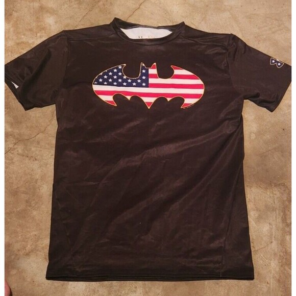 Under Armour Batman AlterEgo Compression Shirt Adult XL. DISCONTINUED. RARE - Picture 1 of 6